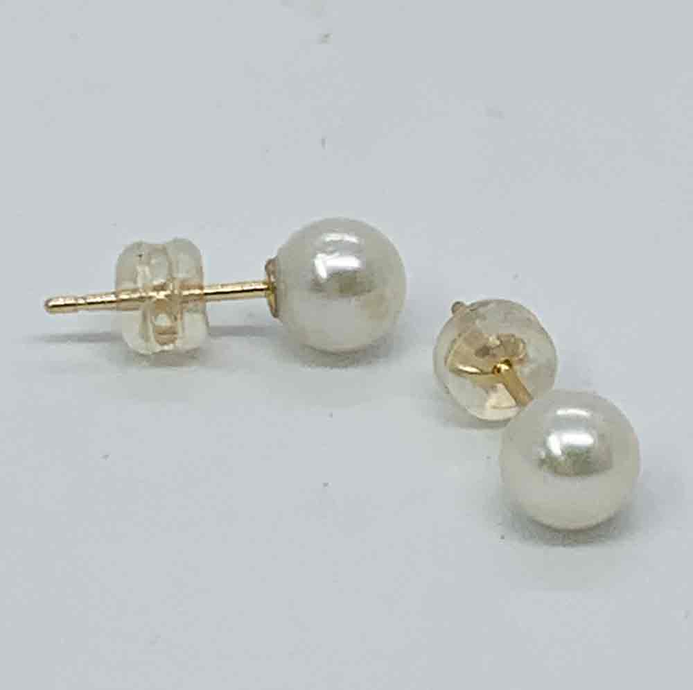 6mmピアス | 木場真珠店 (Kiba Oriental Pearl)